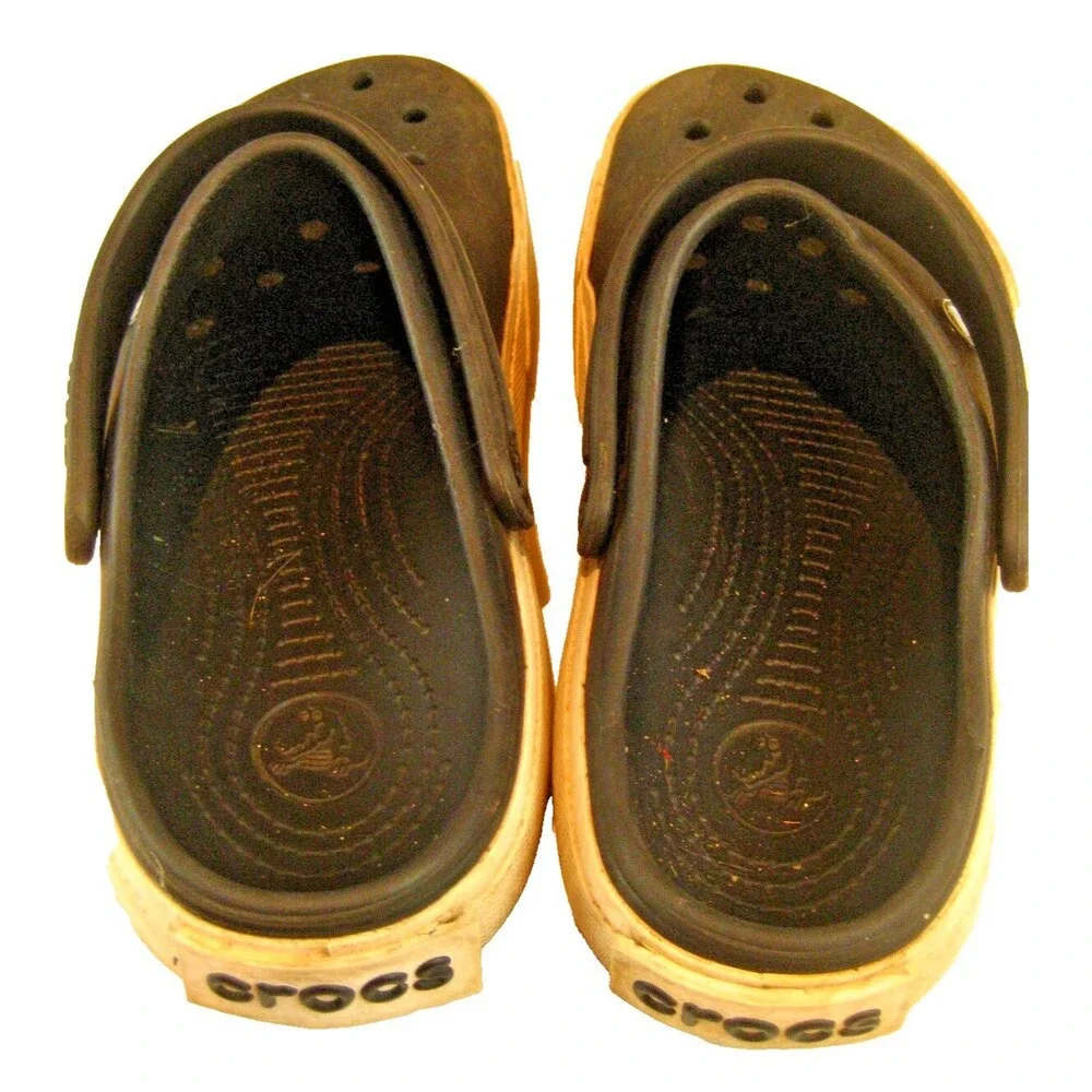 Crocs Swiftwater Mesh Closed Toe Deck Sandal Shoe sz 6M/8W